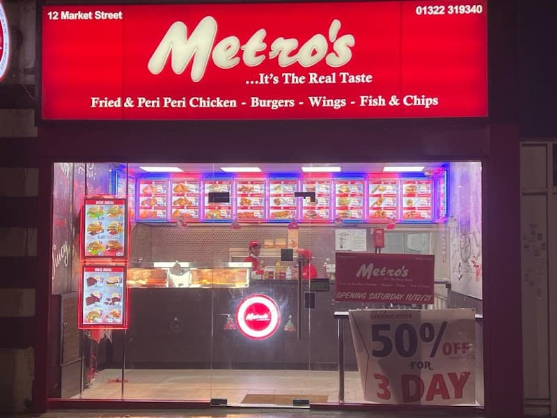 Metro's Fried Chicken - Dartford Town Centre